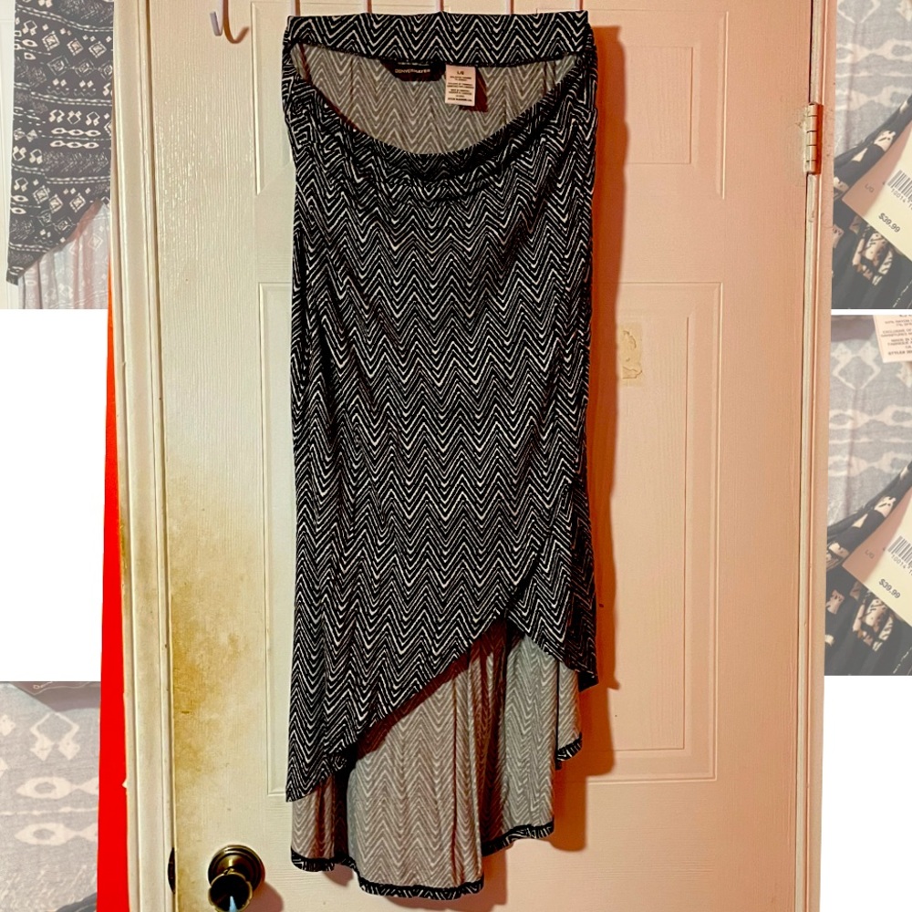 Hi low skirt